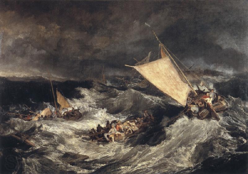 J.M.W. Turner The Shipwreck Spain oil painting art